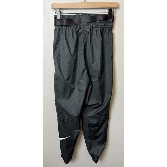 Nike Women’s XS Black NSW Belted Cuffed Track Pants DB3866-010 - Picture 2 of 4